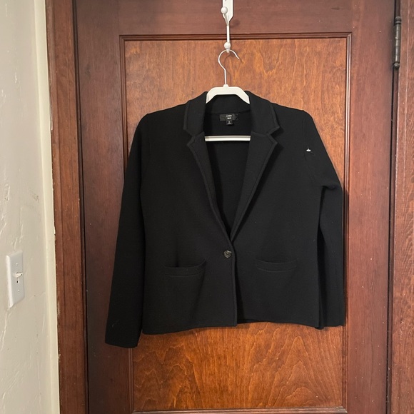 J. Crew Margot Cropped Knit Blazer Size M - Picture 2 of 6
